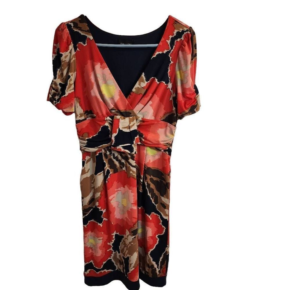 Max and Cleo Medium Bloom Ruched Dress